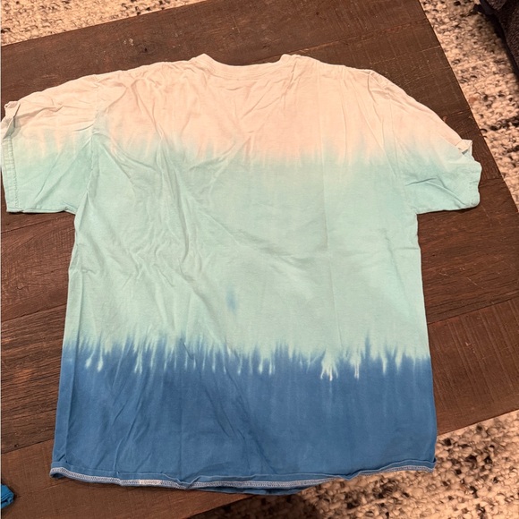 OJs Wheels Blue and White T-Shirt with Pocket - Picture 2 of 2